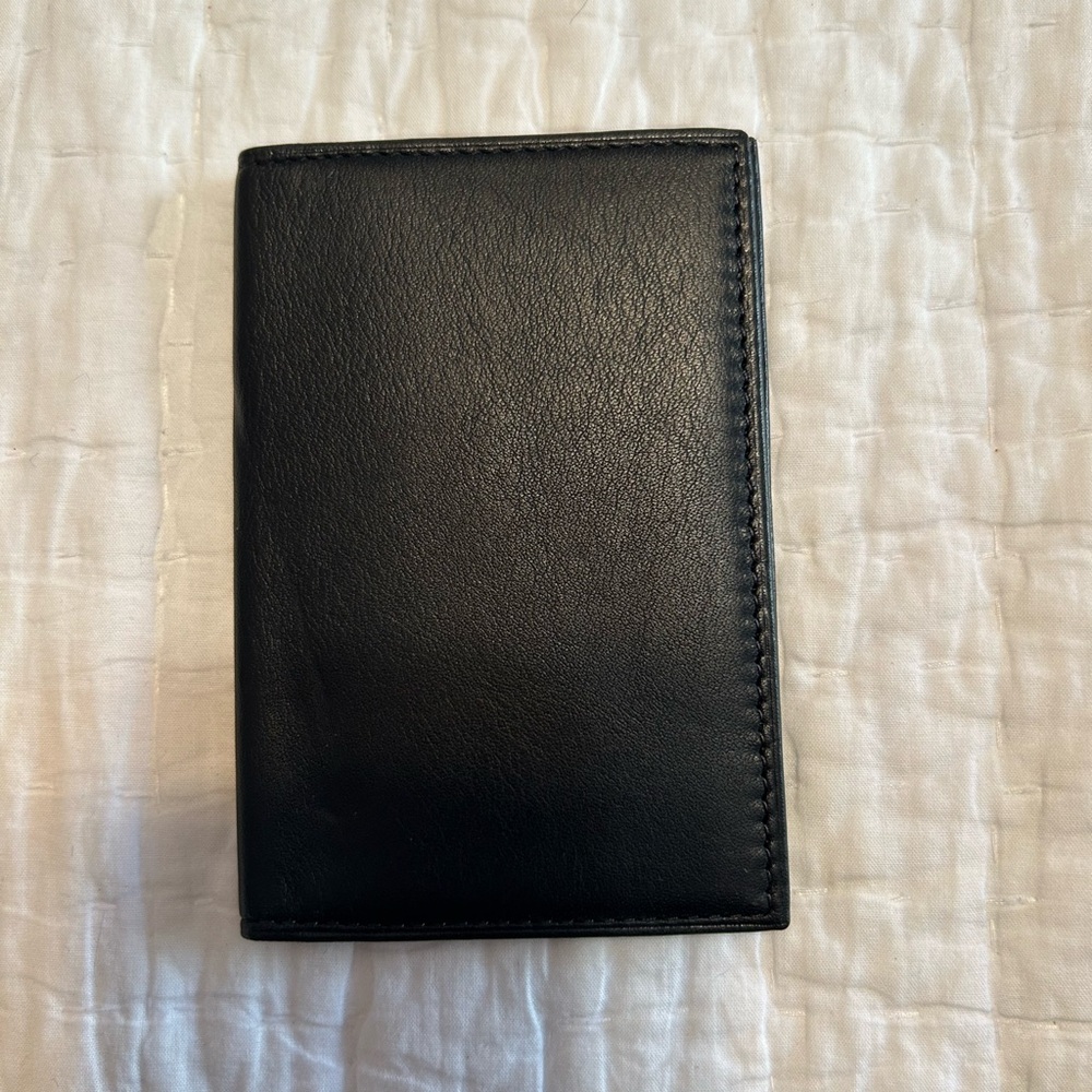 Bosca Black Leather Card Holder